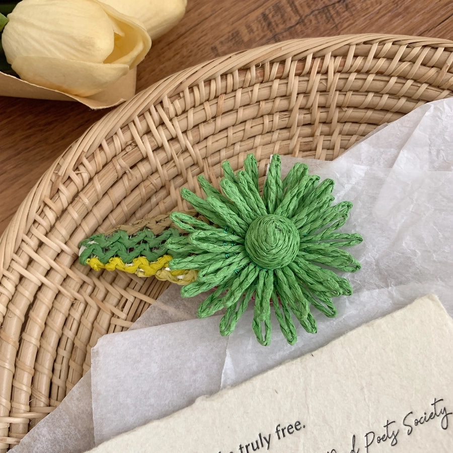 Women's Streetwear Floral Alloy Hair Clip