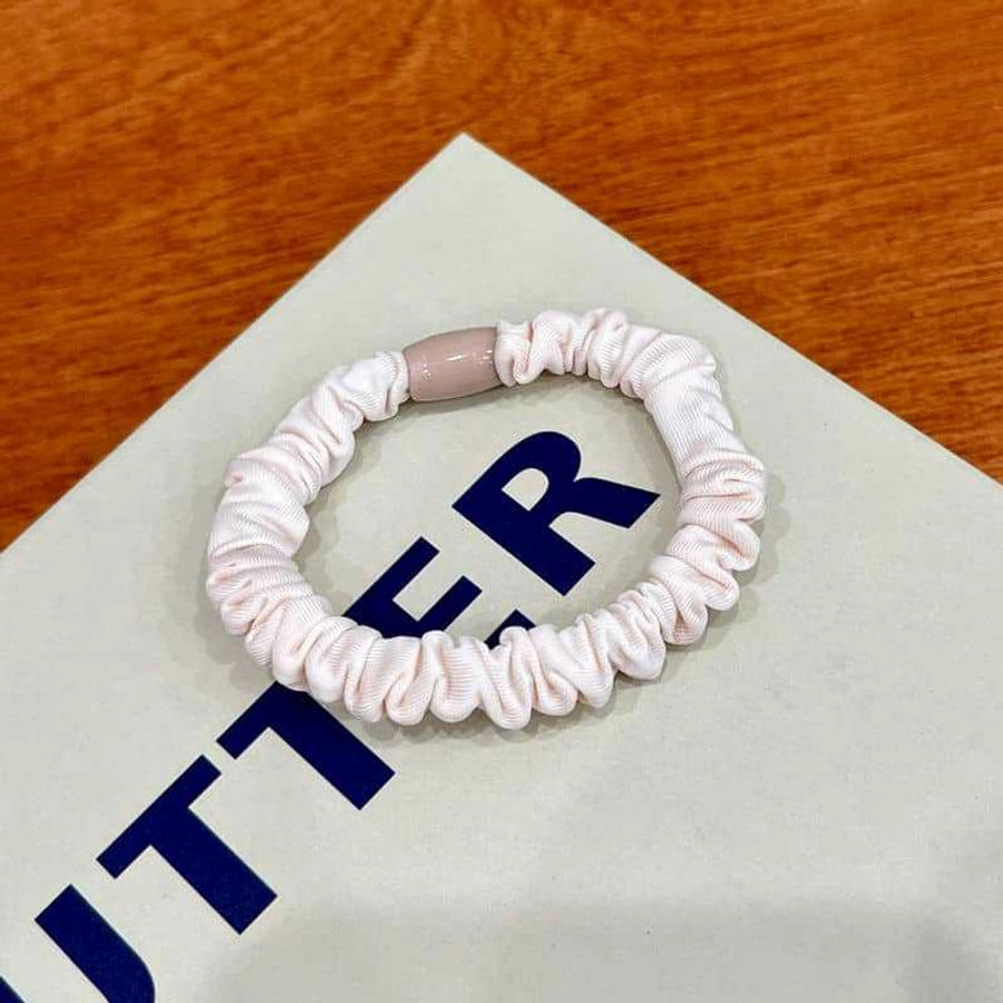 high elastic  black high elastic hair band personality large intestine ring tie hair ponytail hair rope girl rubber band