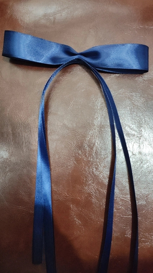 2.5cm polyester multi-color girl ribbon bow hairpin Lady temperament double ribbon duckbill clip top clip hair accessories