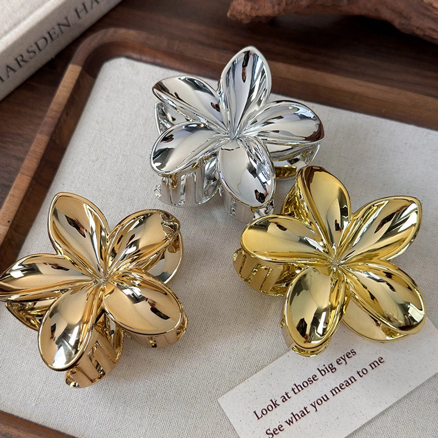 Women's IG Style Elegant Flower Arylic Hair Claws
