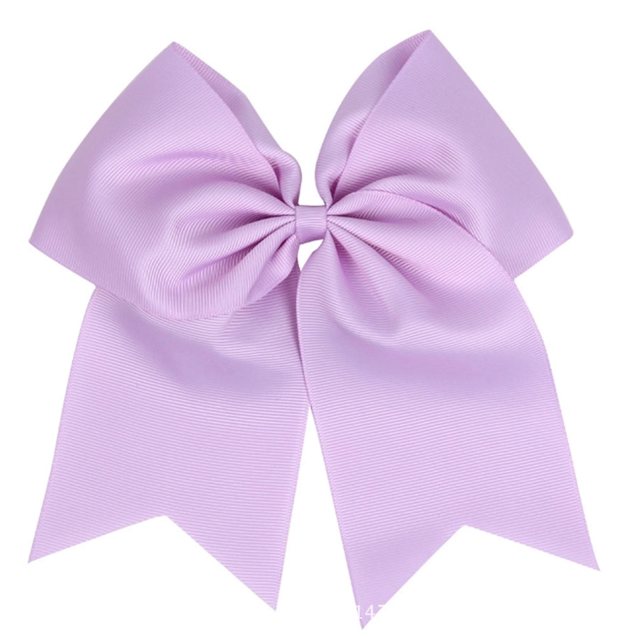 Europe and the United States 8inch large bow rubber band hair band hair rope thread webbing large dovetail headdress manufacturers in stock