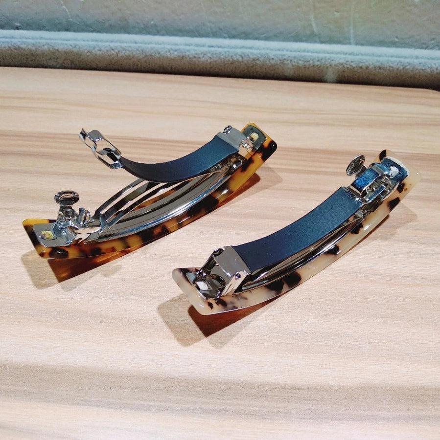 Women's Simple Style Leopard Acetic acid sheets Hair Clip