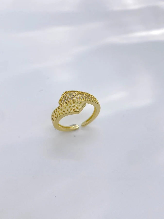 Jewelry Vintage Style Classic Style Geometric Copper Zircon Plating Rings Bracelets