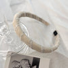 Women's Casual Simple Style Solid Color Cloth Handmade Hair Band