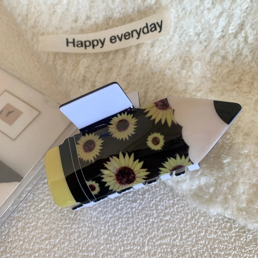 women's vintage style pencil arylic hair claws