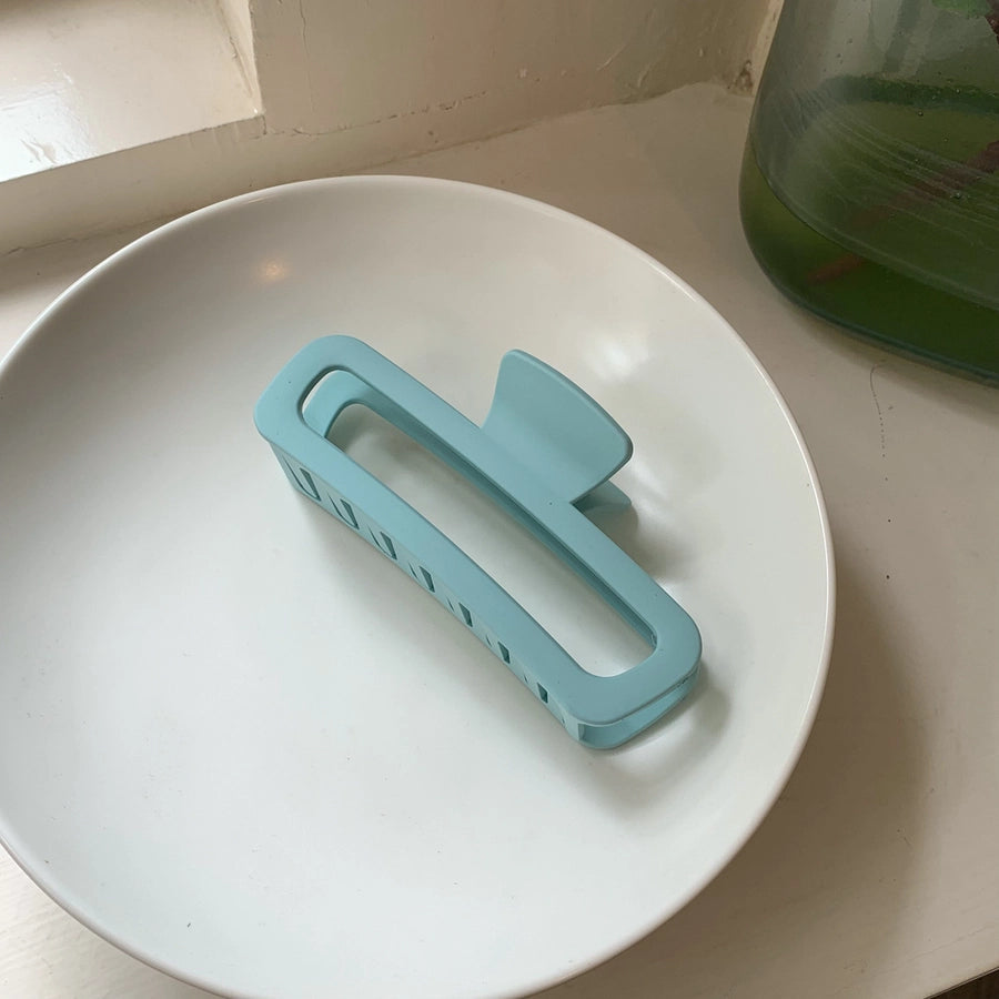 13cm cream shark clip female back head updo hair clip hairpin temperament headdress hair grip hair volume multiple hairpin