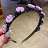 kid's cute cartoon fruit cloth hair band
