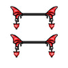 1 Piece Belly Rings Simple Style Heart Shape Copper Inlay Rhinestones Nipple Rings & Studs Belly Rings