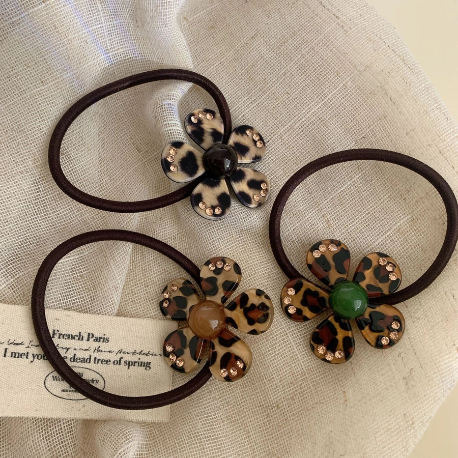 Women's Simple Style Classic Style Flower Acetic acid sheets Hair Tie