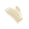New Korean Style Simple Large Size Frosted Elastic Paint Keel Clip Back Head Shark Clip Grab Clip Hair Shower Hairpin
