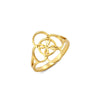 Jewelry Elegant Simple Style Geometric 304 Stainless Steel Plating Rings