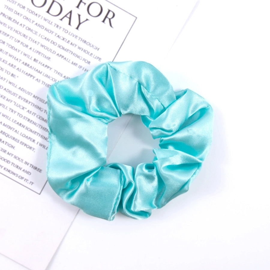 simple style solid color cloth hair tie