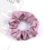 simple style solid color cloth hair tie