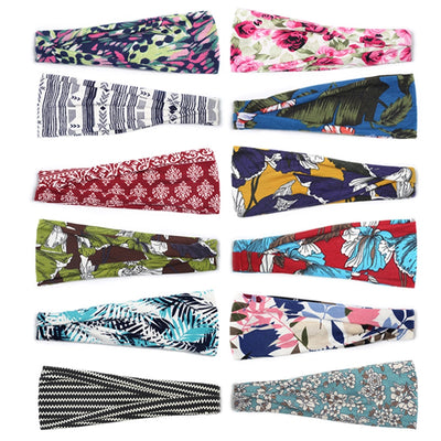 fashion printing cloth printing hair band 1 piece