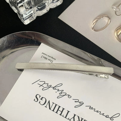 Women's Casual Simple Style Streetwear Solid Color Alloy Hair Clip