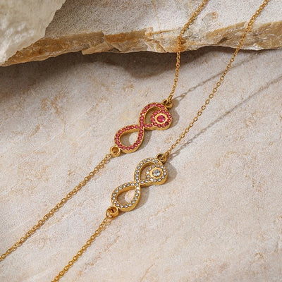 Jewelry Elegant Vintage Style Luxurious Geometric 304 Stainless Steel 18K Gold Plated Pendant Necklace