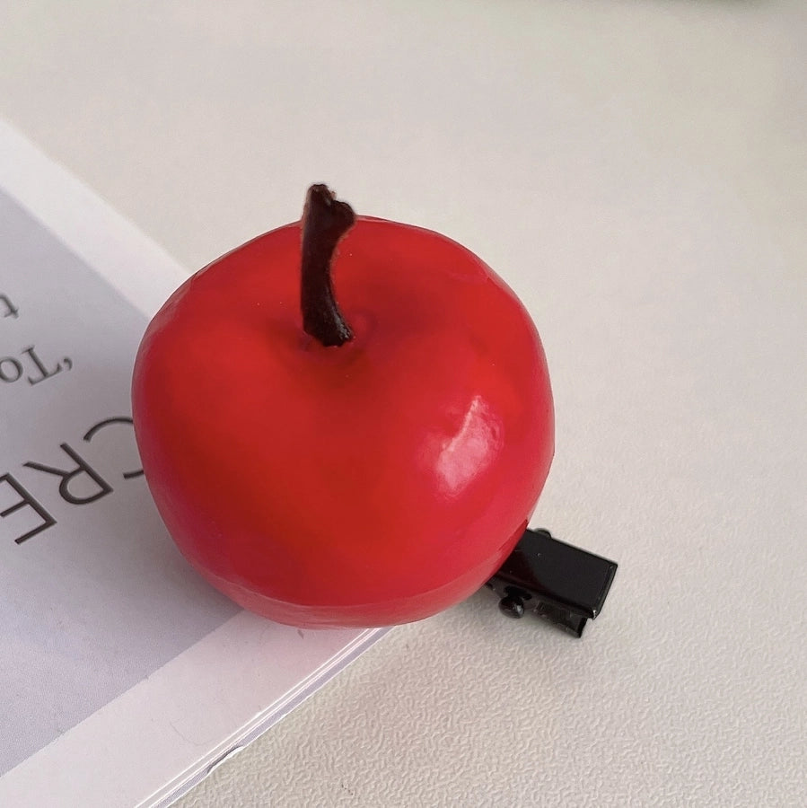Women's Cute Fruit Vegetable Foam Hair Clip