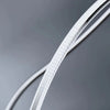 IG Style Cool Style Korean Style Solid Color 304 Stainless Steel 18K Gold Plated White Gold Plated Bracelets In Bulk