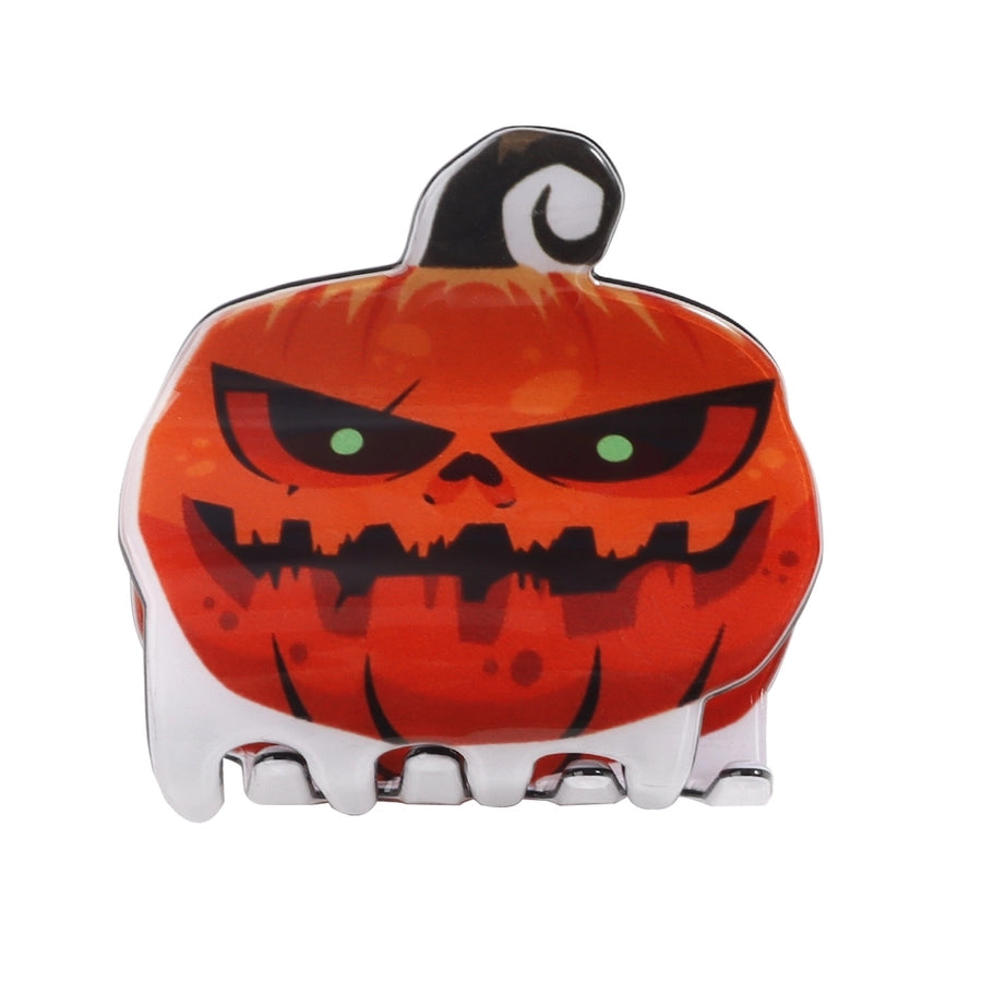 Halloween Hip-Hop Funny Women's Cat Spider Skull PVC Hair Claws