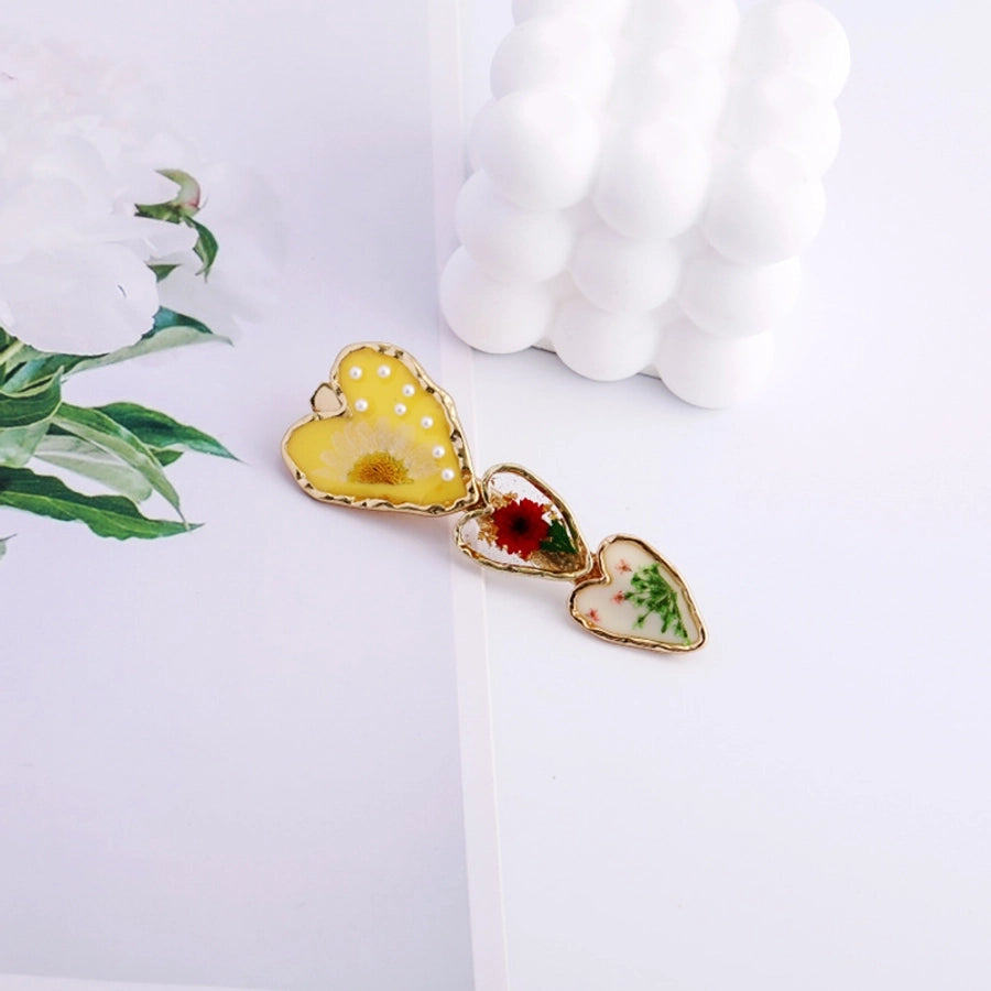 Women's Sweet Flower Alloy Hair Clip
