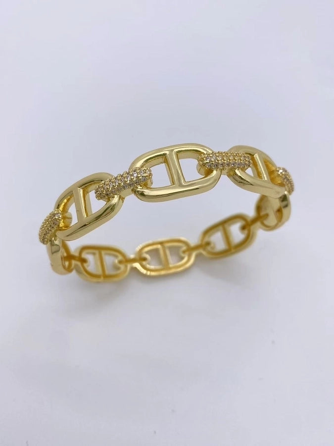 Jewelry Vintage Style Classic Style Geometric Copper Zircon Mixed Metal Rings Bracelets