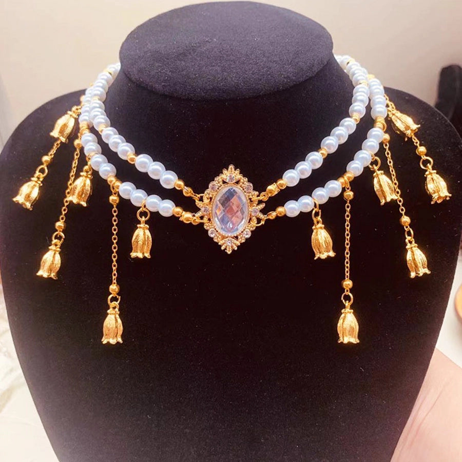 Women's Elegant Glam Geometric Alloy Resin Rhinestone Party Headpieces