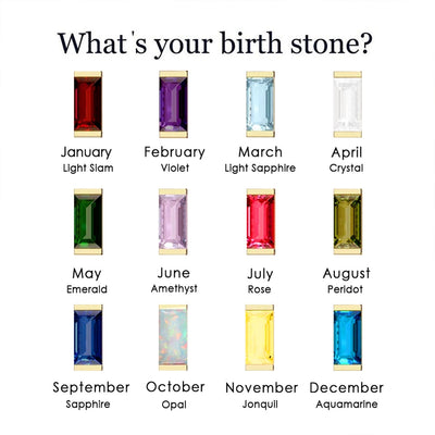 1 Pair Casual Vintage Style Classic Style Square Rectangle 304 Stainless Steel Birthstone Zircon Ear Studs