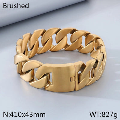 Jewelry Vintage Style Geometric 304 Stainless Steel 18K Gold Plated Necklace