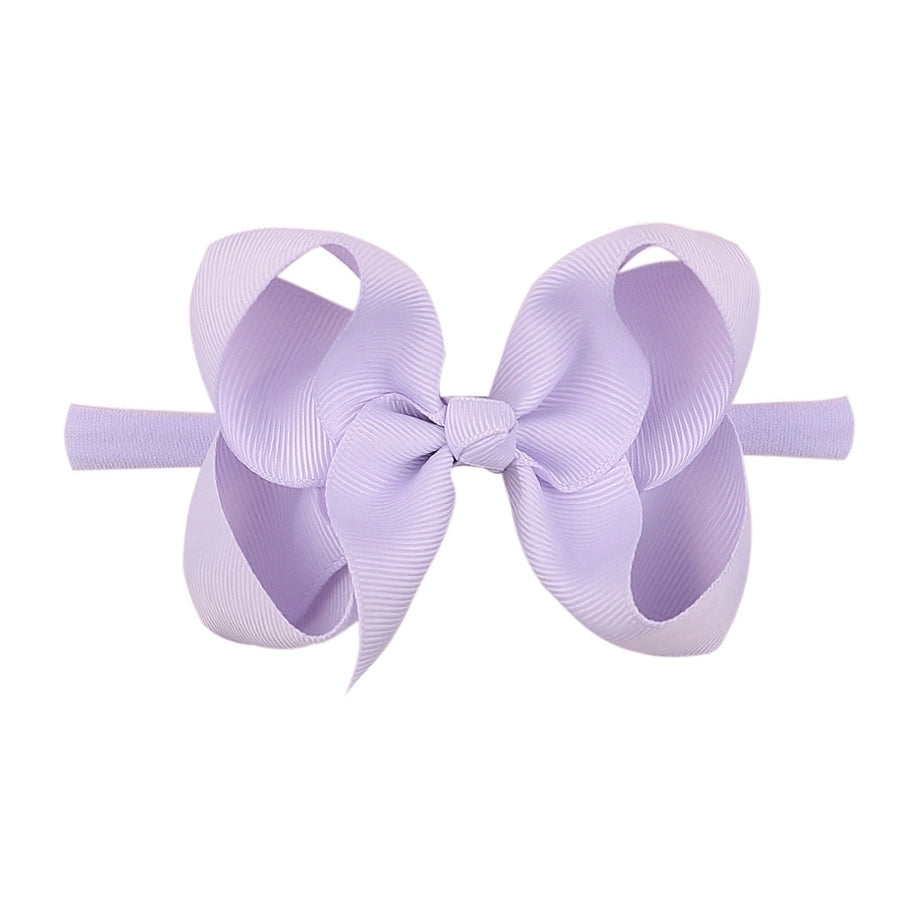 2337 20 color bubble flower headband new children bow nylon hair band  baby hair accessories