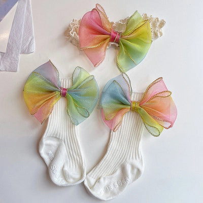 cute sweet flower bow knot ribbon lace sequins handmade hair band