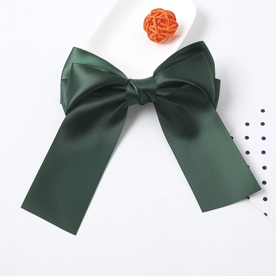 women's cute bow knot alloy cloth bowknot hair clip