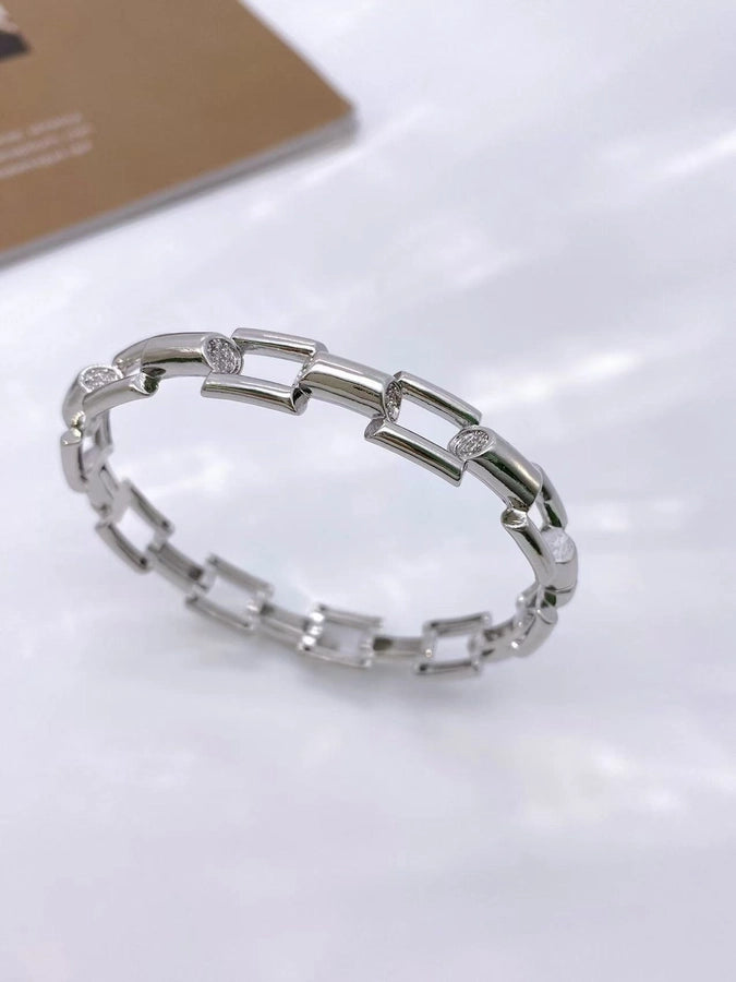 Jewelry Vintage Style Classic Style Geometric Copper Zircon Plating Rings Bracelets