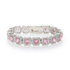 Copper Zircon Plating Inlay Square Zircon Bracelets