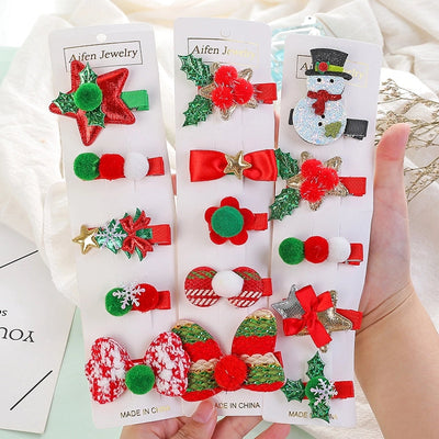 Christmas Vintage Style Ethnic Style Women's Christmas Tree Star Hair Clip