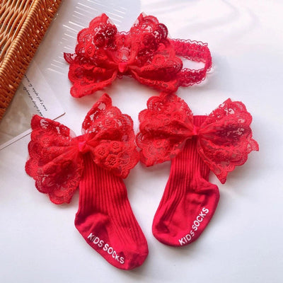 cute sweet flower bow knot ribbon lace sequins handmade hair band