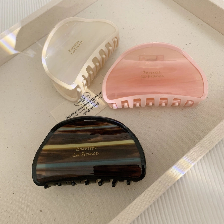 Women's Simple Style Commute Solid Color Acetic acid sheets Hair Claws