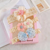Korean style baby hair band cute princess bow flower crown children hair accessories newborn photo headdress suit