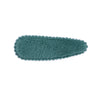 cute solid color alloy cloth hair clip 1 piece
