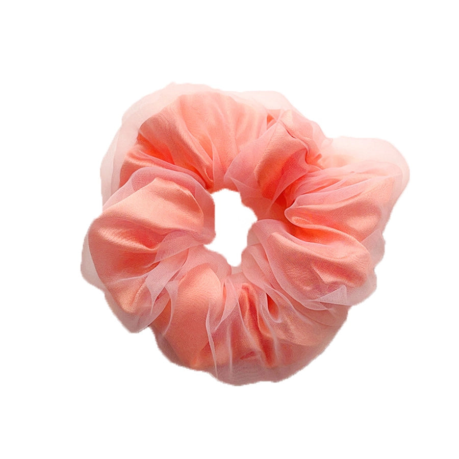 Women's Casual Simple Style Round Dots Solid Color Cloth Hair Tie