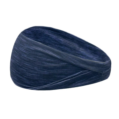 Unisex Hip-Hop Retro U Shape Plaid Imitation Cotton Hair Band
