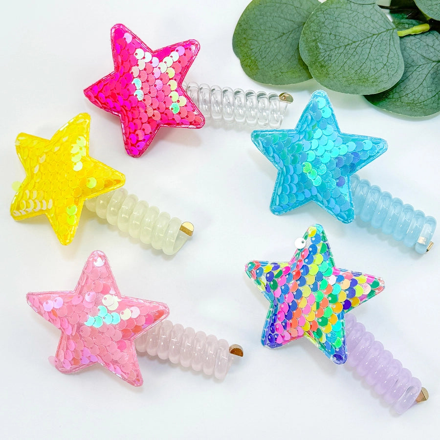 Women's Simple Style Classic Style Color Block Plastic Resin Handmade Hair Tie
