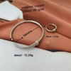 Jewelry Vintage Style Classic Style Geometric Copper Plating Rings Bracelets