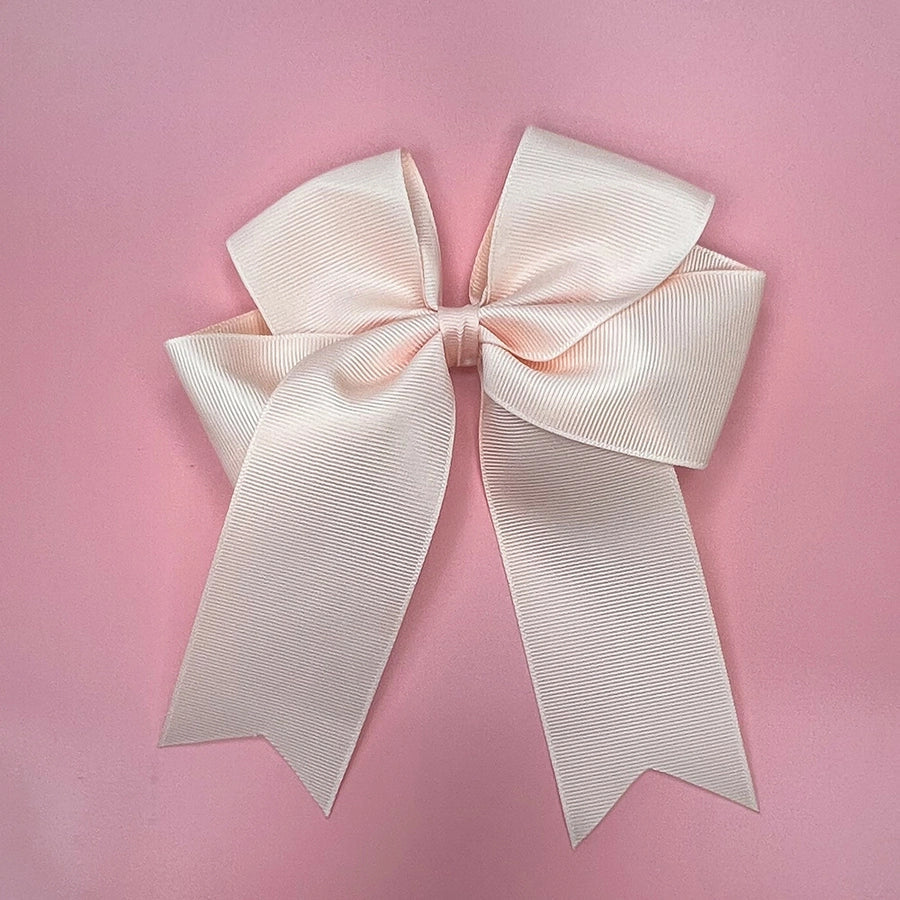 fashion solid color cloth bowknot hair clip 1 piece