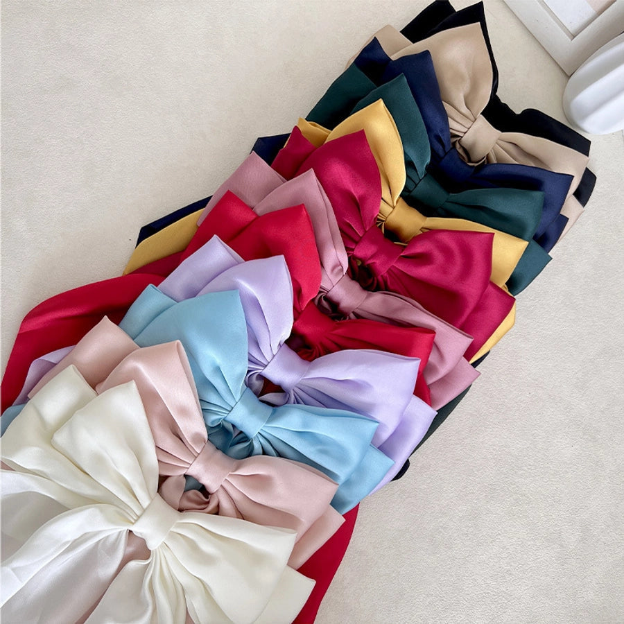 Women's Simple Style Classic Style Bow Knot Hair Tie