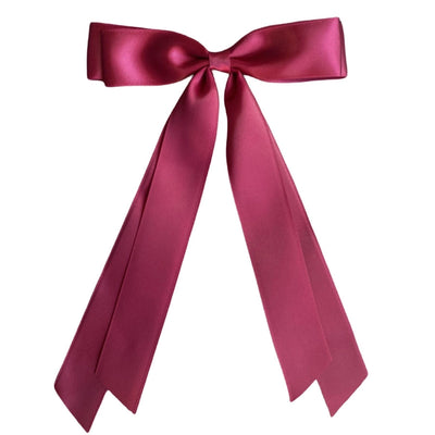 Kid'S Simple Style Bow Knot Polyester Hair Clip