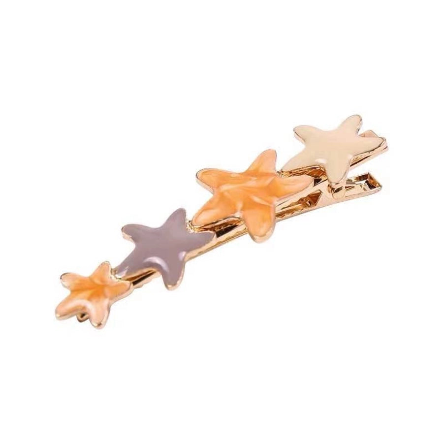 sweet star metal metal hair clip 1 piece