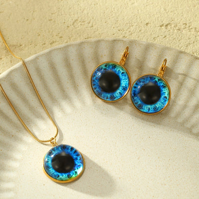 Jewelry Retro Classic Style Geometric 304 Stainless Steel Jewelry Set