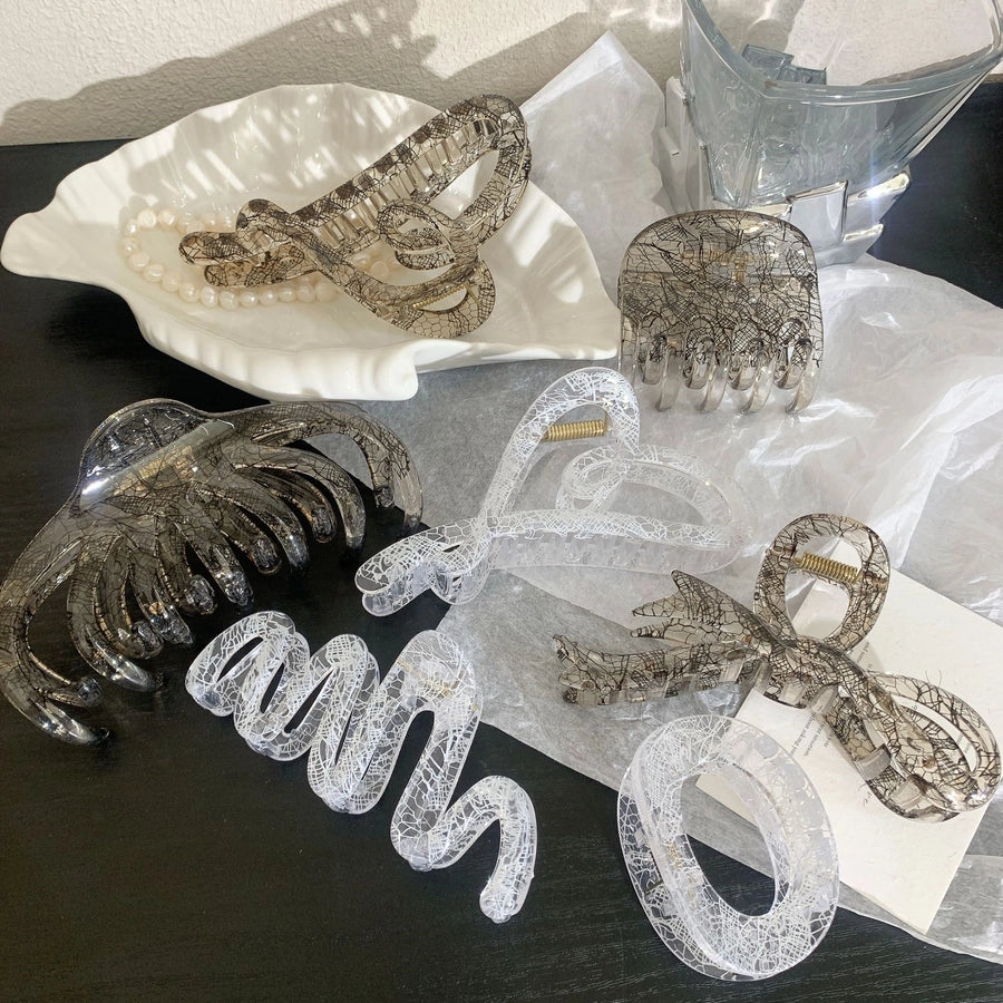 Women's Simple Style Classic Style Solid Color PS Hair Claws