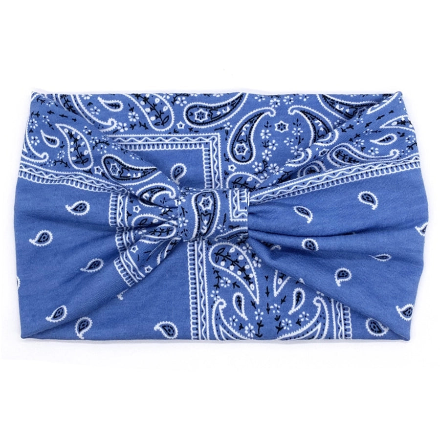 bohemian water droplets cloth hair band