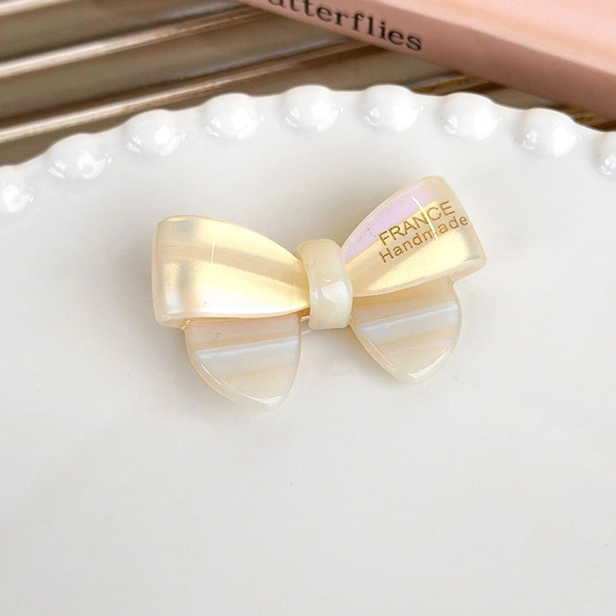 Women's Sweet Simple Style Bow Knot Acetic acid sheets Hair Clip Hair Claws